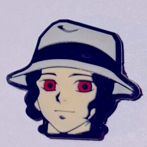 SALE New Demon Slayer Muzan Kibutsuji Character Croc Charm Jibbitz Shoe Charm